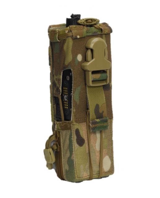 High Ground Gear Single-Hand Drop-Down MBITR/PRC-148 Pouch Multi-Cam - High Ground Gear