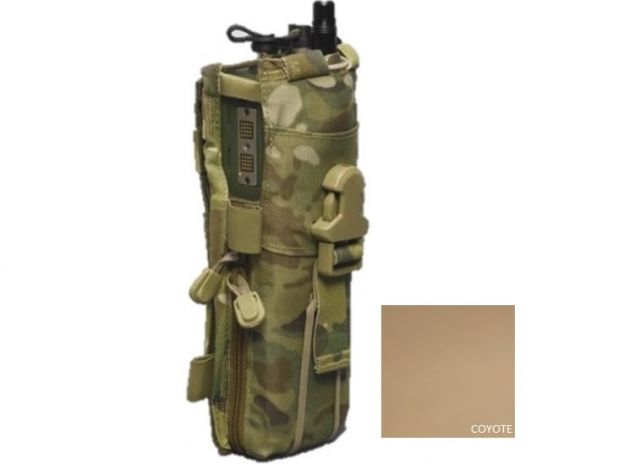 High Ground Gear Single-Hand Drop-Down PRC-152 Pouch Coyote - High Ground Gear