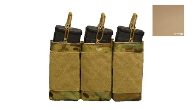 High Ground Gear Triple 5.56 Insert Holds 3 Coyote - High Ground Gear