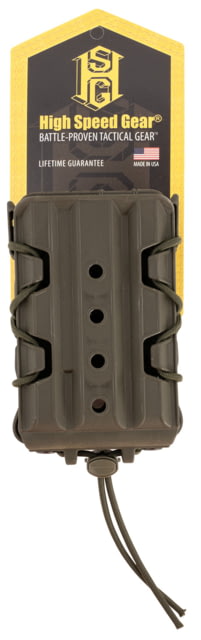 High Speed Gear 16TA01OD TACO V2 OD Green Polymer, 2 Belt Clip/MOLLE U-Mount, C by USA High Speed Gear Rifle Magazine Pouches