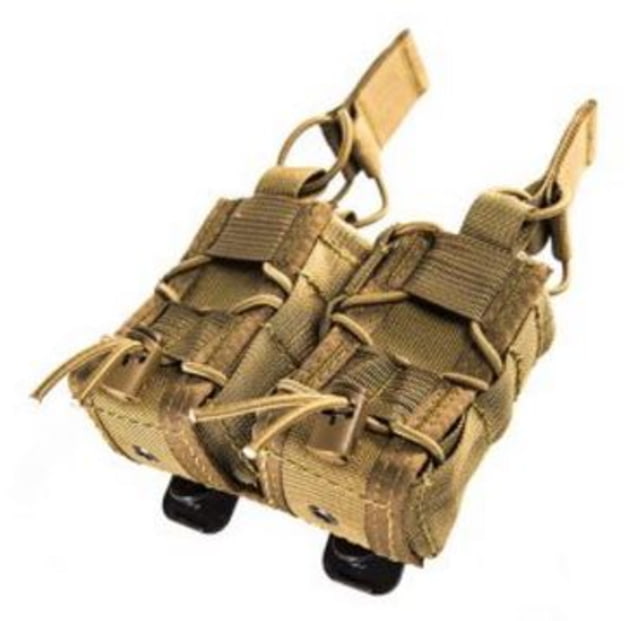 High Speed Gear HSGI 40MM Pouch TACO Double Belt Mount Coyote Brown - High Speed Gear