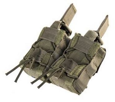 High Speed Gear HSGI Double 40MM Taco MOLLE Mag Pouch Olive Drab - High Speed Gear