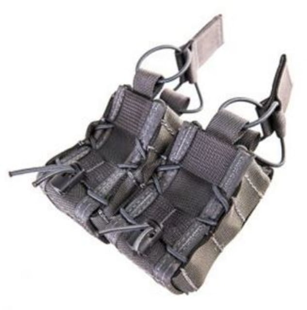 High Speed Gear HSGI Double 40MM Taco MOLLE Mag Pouch Wolf Gray - High Speed Gear