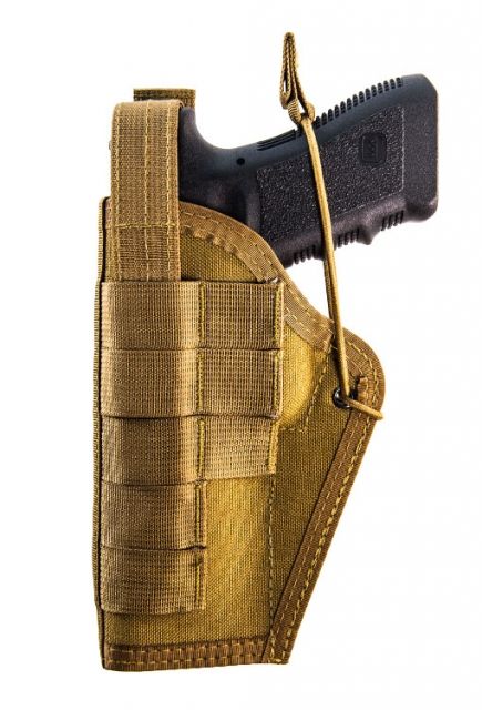 High Speed Gear Nylon Drop Leg Holster Ambidextrous Coyote Brown - High Speed Gear