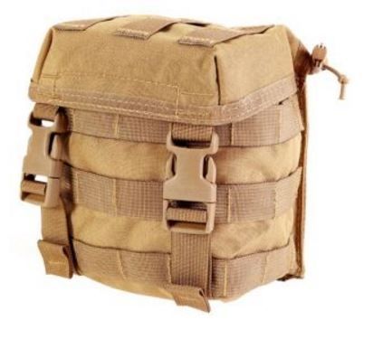 High Speed Gear HSGI Canteen 2QT MOLLE Pouch Coyote Brown - High Speed Gear