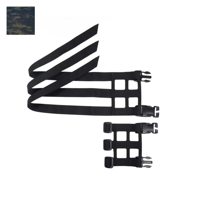 High Speed Gear Cummerbund for CORE Plate Carrier MultiCam Black 2-Column - High Speed Gear