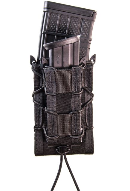 High Speed Gear Double Decker MOLLE Mag Holder Black