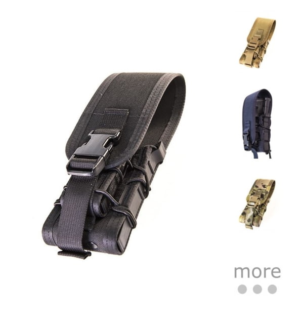 High Speed Gear Double Decker Taco Covered Adaptable Pouch, MultiCam, 10DD10MC by USA High Speed Gear Rifle Magazine Pouches