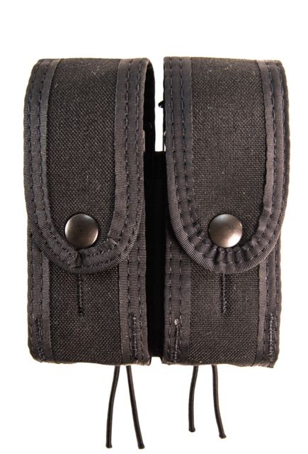 High Speed Gear HSGI Duty Double Pistol Taco Covered U-Mount Pouch Black - High Speed Gear