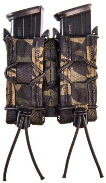 High Speed Gear HSGI Double Pistol Taco MOLLE Pouch MultiCam Black