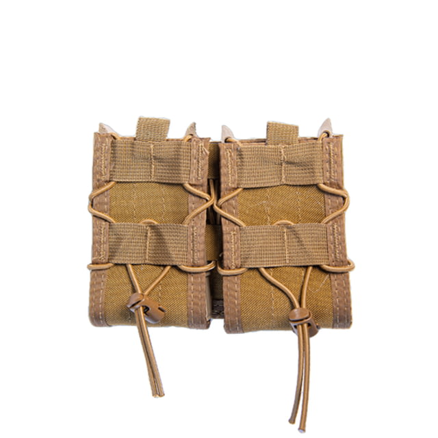 High Speed Gear Double Taco Adaptable Rifle Magazine Pouch Coyote Brown - High Speed Gear
