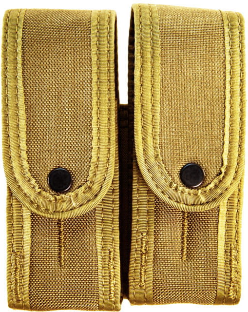High Speed Gear HSGI Duty Double TACO-Covered Plus Adaptable Pistol Pouch Coyote Brown - High Speed Gear