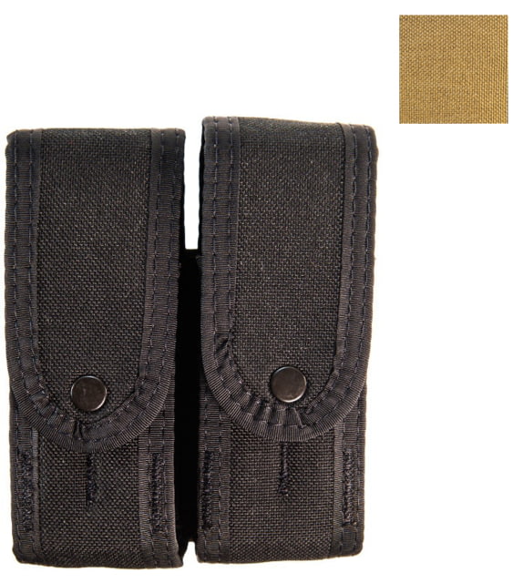 High Speed Gear HSGI Duty Double Pistol Taco Covered U-Mount Pouch Coyote Brown - High Speed Gear