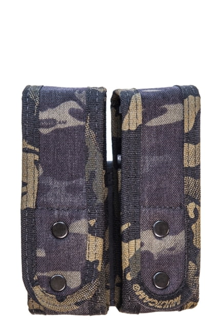 High Speed Gear HSGI Duty Double TACO-Covered Plus Pistol Magazine Pouch MultiCam Black - High Speed Gear