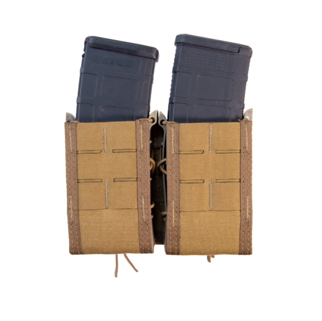 High Speed Gear Duty Double Taco Rifle U-Mount Pouch Coyote Brown - High Speed Gear