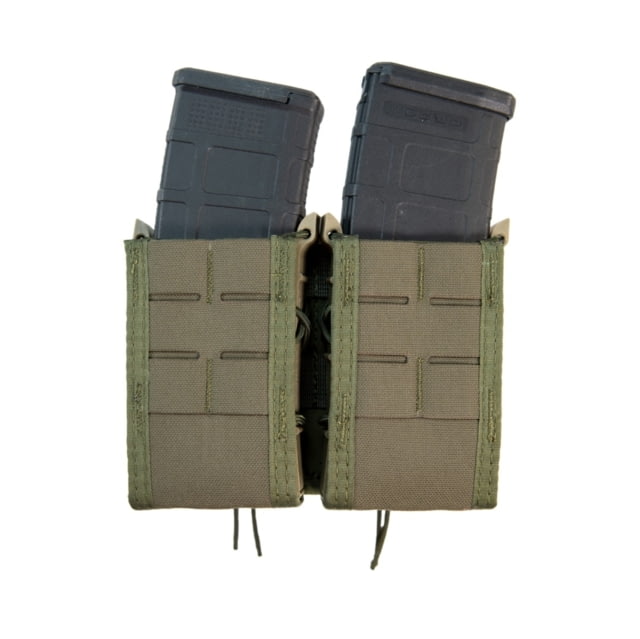 High Speed Gear Duty Double Taco Rifle U-Mount Pouch Olive Drab - High Speed Gear