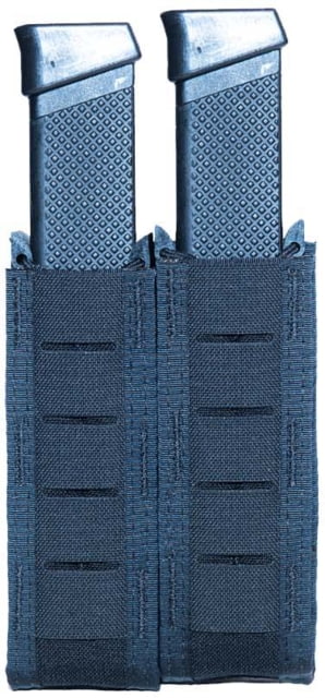 High Speed Gear Duty Double Taco Pistol Magazine Pouch - Extended LE Blue - High Speed Gear