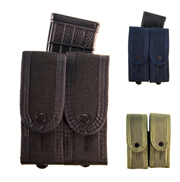 High Speed Gear Duty Double Taco Covered Pistol Pouch w/ Rifle U-Mount, MultiCam, 41TPC2MC by USA High Speed Gear Rifle Magazine Pouches
