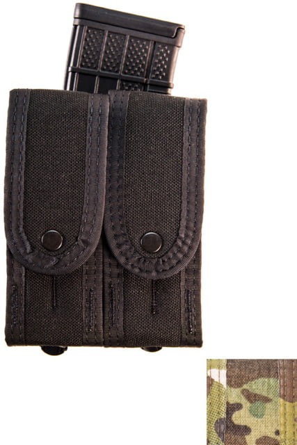 High Speed Gear Duty Double Taco Covered Pistol Pouch w/ Rifle U-Mount MultiCam - High Speed Gear