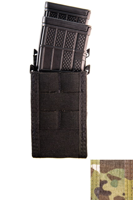 High Speed Gear Duty Staggered Double Taco Rifle Pouch MultiCam - High Speed Gear