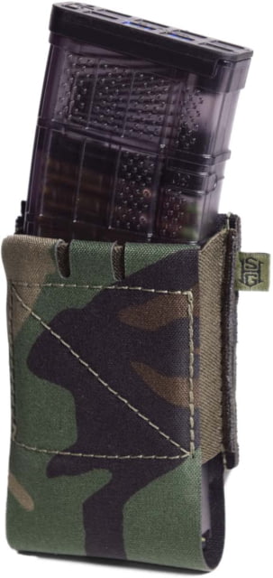 High Speed Gear Ep-r Elastic Rifle Mag Pouch Molle, Woodland Camo, 22ER00WC by USA High Speed Gear Rifle Magazine Pouches