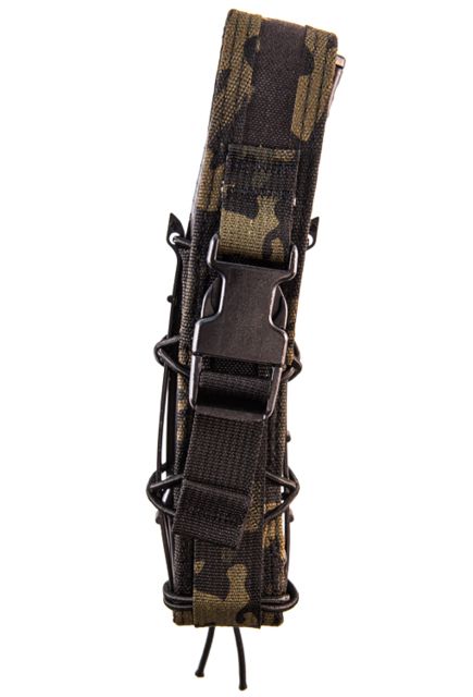 High Speed Gear HSGI Extended Covered Taco Pistol Pouch MultiCam Black - High Speed Gear