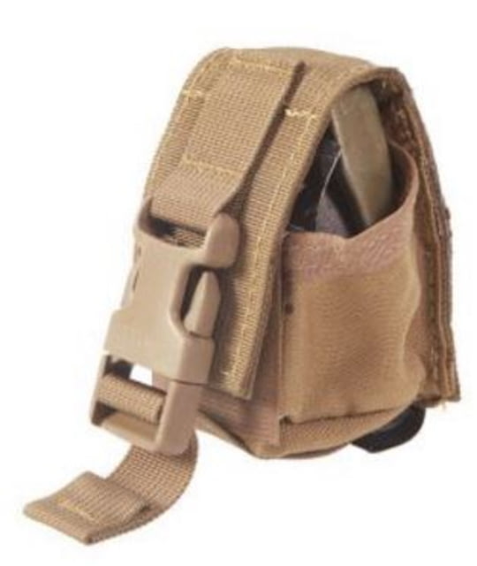 High Speed Gear HSGI Frag Grenade MOLLE Pouch Coyote Brown - High Speed Gear