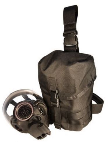 High Speed Gear HSGI V2 Gas Mask Pouch Black - High Speed Gear