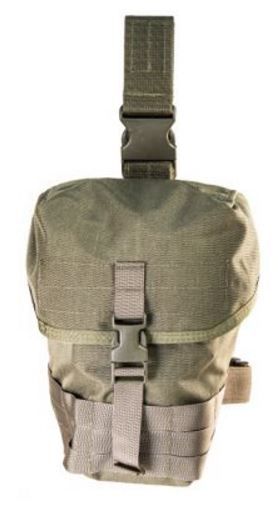 High Speed Gear HSGI V2 Gas Mask Pouch Olive Drab - High Speed Gear