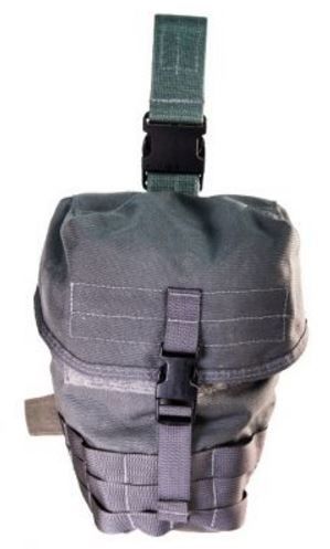 High Speed Gear HSGI V2 Gas Mask Pouch Wolf Gray - High Speed Gear