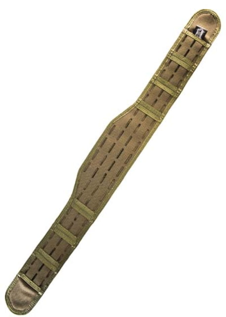 High Speed Gear Laser Slim Grip Slotted Padded Belt Olive Drab 31'' - High Speed Gear