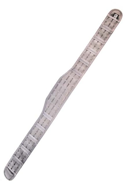 High Speed Gear Laser Slim Grip Slotted Padded Belt Wolf Gray Extra Large - High Speed Gear