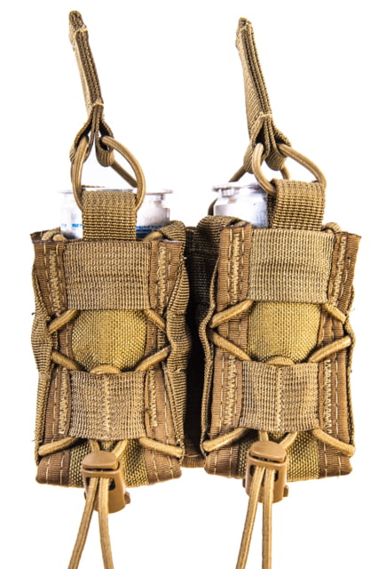 High Speed Gear HSGI 40MM Taco Single Adaptable Pouch Double Coyote Brown - High Speed Gear