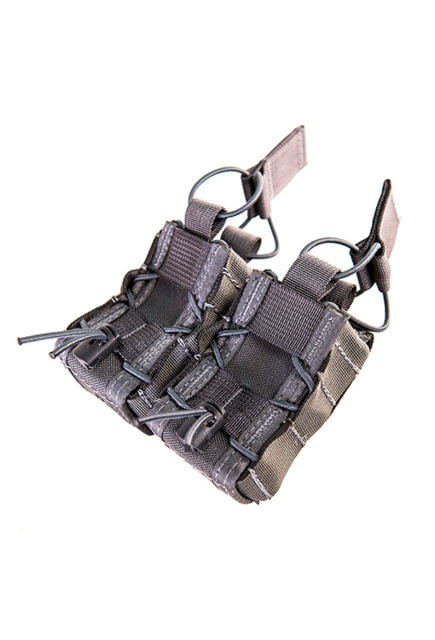 High Speed Gear HSGI 40MM Taco Single Adaptable Pouch Double Wolf Gray - High Speed Gear