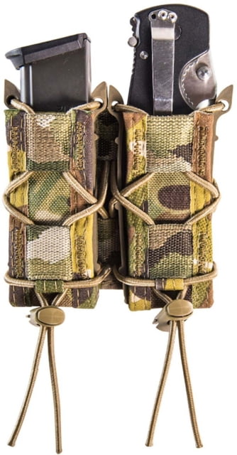 High Speed Gear HSGI Double Pistol Taco MOLLE Pouch MultiCam