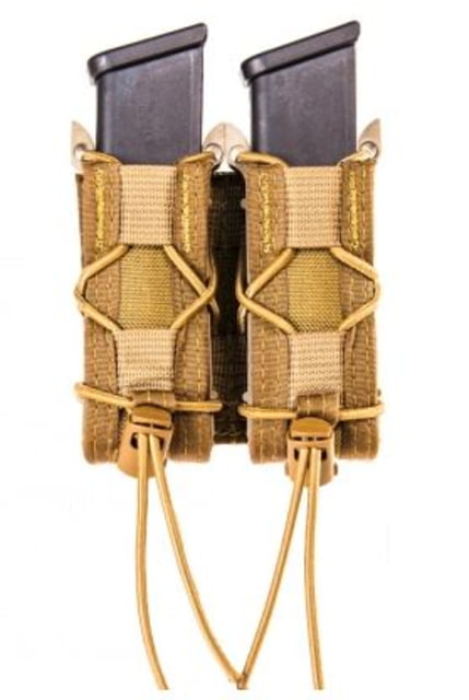 High Speed Gear HSGI Double Taco Pistol Magazine Pouch Coyote Brown