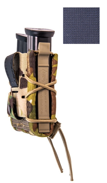 High Speed Gear HSGI Double Taco Pistol Magazine Pouch LE Blue - High Speed Gear