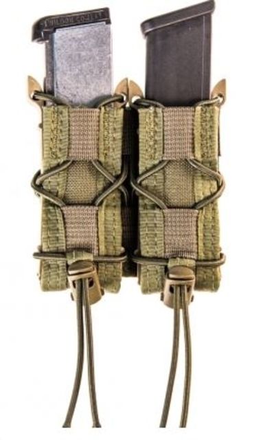High Speed Gear HSGI Double Taco Pistol Magazine Pouch Olive Drab