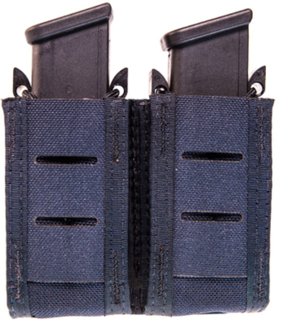 High Speed Gear HSGI Duty Double Pistol Taco U-Mount Pouch LE Blue - High Speed Gear