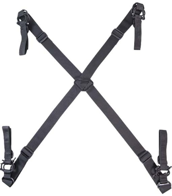 High Speed Gear HSGI Low Drag Suspenders Black