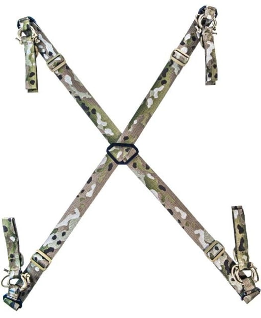 High Speed Gear HSGI Low Drag Suspenders MultiCam