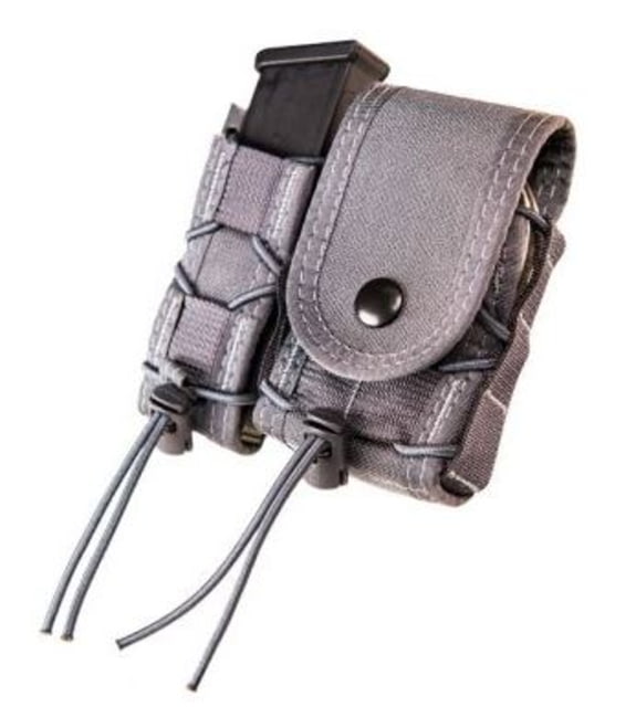 High Speed Gear HSGI LEO Platform Covered Adaptable Belt Mount Pouch Wolf Gray - High Speed Gear