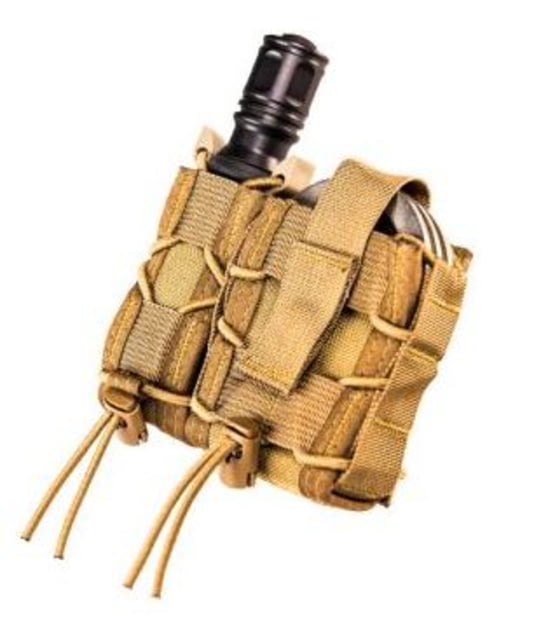High Speed Gear HSGI LEO Platform Open Adaptable Pistol Pouch Coyote Brown - High Speed Gear