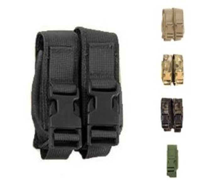 High Speed Gear HSGI Modular Pistol Mag Pouch, Triple, Coyote Brown, 12PM03CB by USA High Speed Gear Pistol Magazine Pouches