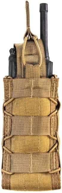 High Speed Gear HSGI Radio Pop-Up Taco MOLLE Pouch Coyote Brown - High Speed Gear