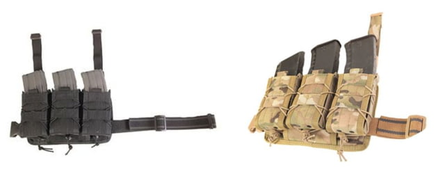 US High Speed Gear HSGI Rifle Leg Rig Pouch, Black, 21DL01BK Tech Data