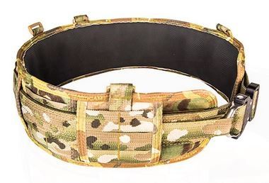 High Speed Gear HSGI Slim Grip Slotted Padded Belt MultiCam 30.75'' - High Speed Gear