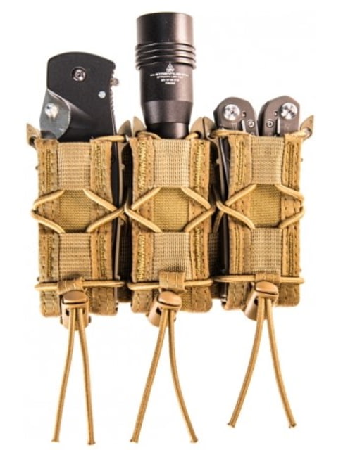 High Speed Gear HSGI Triple Taco Pistol Magazine Pouch Coyote Brown - High Speed Gear