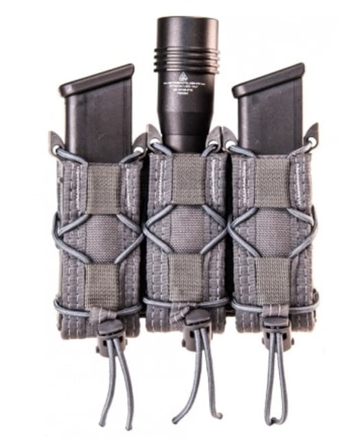 High Speed Gear HSGI Triple Taco Pistol Magazine Pouch Wolf Gray - High Speed Gear