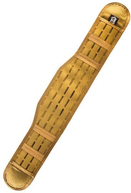 High Speed Gear Laser Sure Grip Slotted Padded Belt Coyote Brown 31'' - High Speed Gear